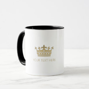 Gold Crown Tasse