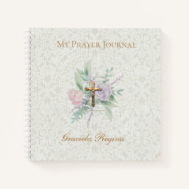 Gold Crucifix | BLUME | Gebete | Journal Notizbuch