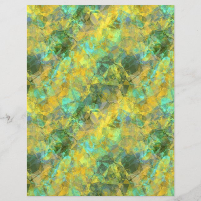 Gold Crumpled Textur (Vorderseite)