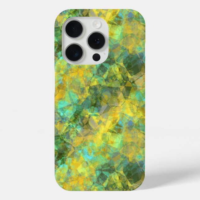 Gold Crumpled Textur Case-Mate iPhone Hülle (Rückseite)