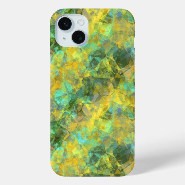 Gold Crumpled Textur Case-Mate iPhone Hülle (Rückseite)