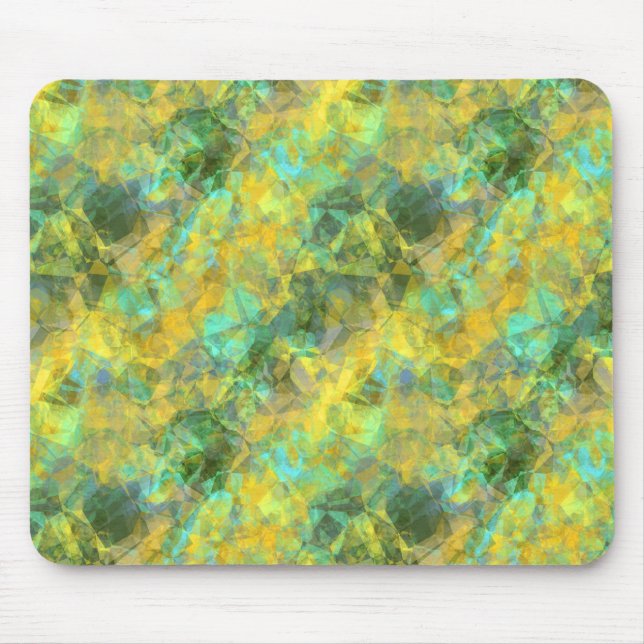 Gold Crumpled Textur Mousepad (Vorne)