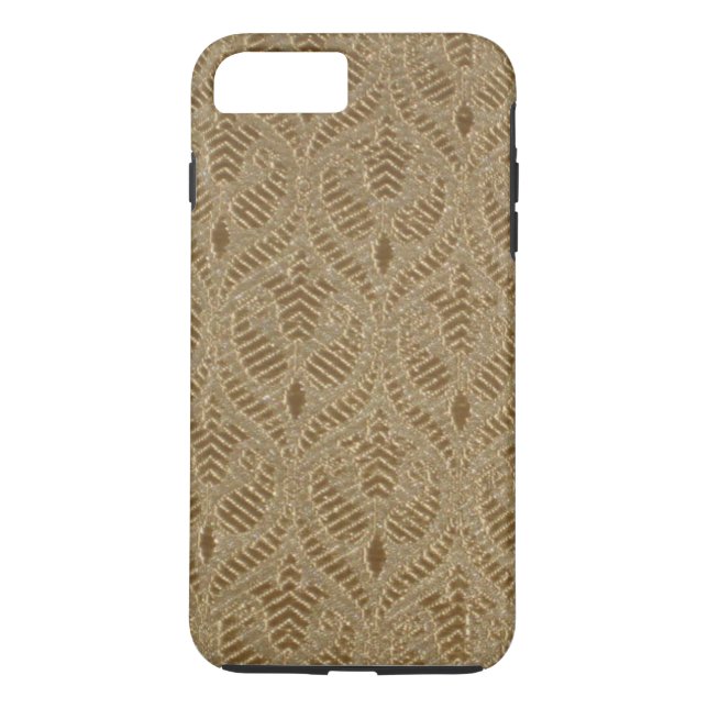 Gold Damask iPhone 7 Plus Tough Case (Rückseite)