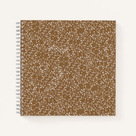 Gold-Damask-Spiralblock Notizbuch