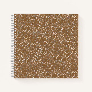 Gold-Damask-Spiralblock Notizbuch