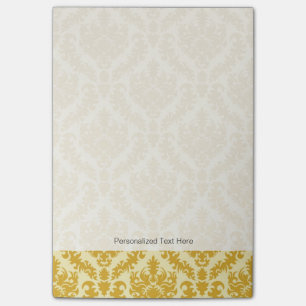 Gold-Damaskus Post-it Klebezettel