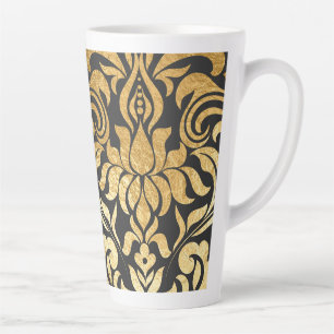 Gold Damast (passendes Journal erhältlich) Milchtasse