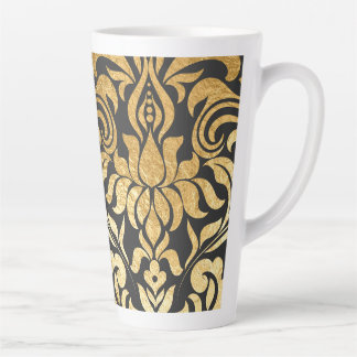 Gold Damast (passendes Journal erhältlich) Milchtasse