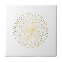 Gold Dandelion Sternexplosion