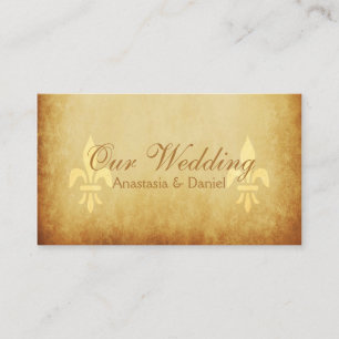 Gold de luxuriösen Fleurs de lis insert