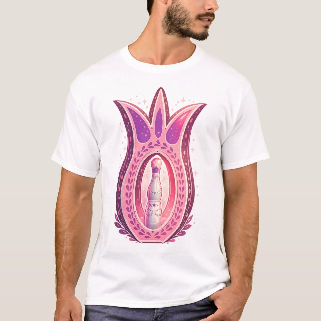 Gold decorative Art T-Shirt (Vorderseite)