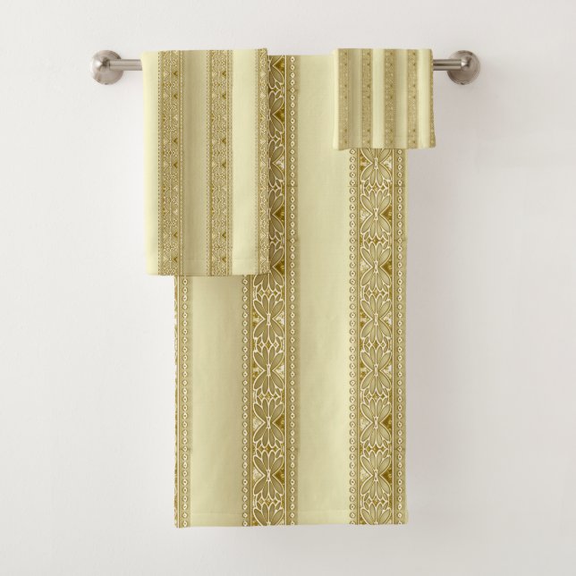 Gold Decorative Badetücher Set (Insitu)
