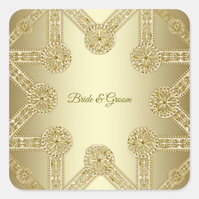 Gold Decorative Sticker (Vorderseite)