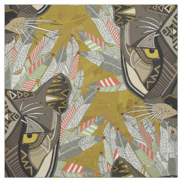 Gold der einheimischen Berge Stoff