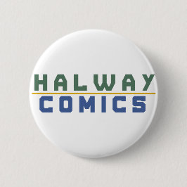 Gold der halben Comicen Button