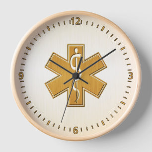 Gold des Sanitäter-EMT EMS Uhr