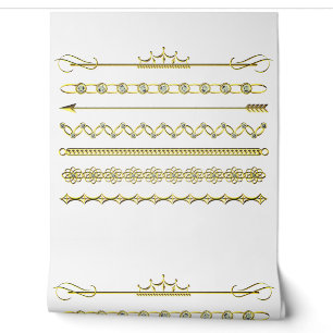 Gold Diamantschmuck in Farbe Weiß Tapete