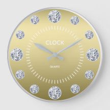 Gold Diamond Dial Individuelle Name