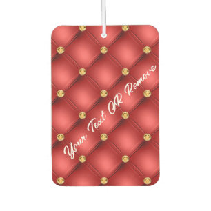 Gold Diamond TufUT Red Air Freshener Autolufterfrischer