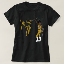 Gold Diamond Twirl Girl T - Shirt
