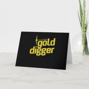 Gold Digger Spitzhacke Pickel Werkzeug Karte