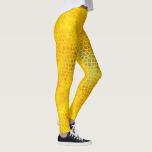 Gold Dinosaurier verborgen Leggings