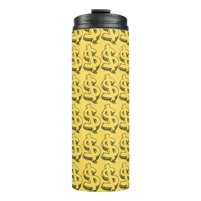 Gold-Dollar Thermosbecher (Vorderseite)