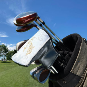 Gold Dolphin Personalisiert Golf Head Cover Headcover