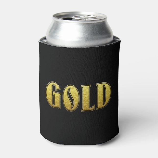 Gold-Dose-Cooler Dosenkühler (Kanne Vorderseite)