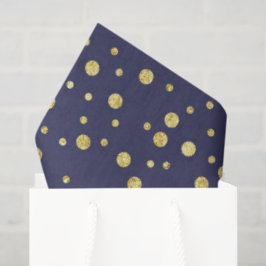 Gold Dots Chic Tissue Paper Seidenpapier