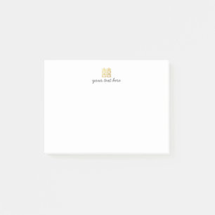 Gold Double Happy Anpassbare Notizen