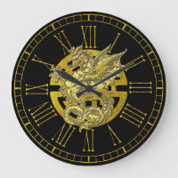Gold Dragon Chinese Symbol Prosperity