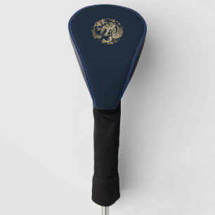 Gold Dragon Golf Headcover