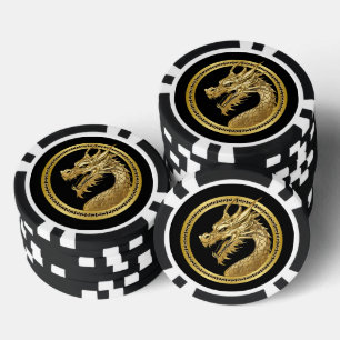 Gold Dragon- Pokerchips