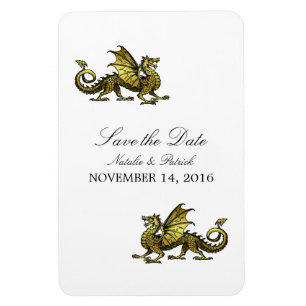 Gold Dragon speichert das Datum Magnet