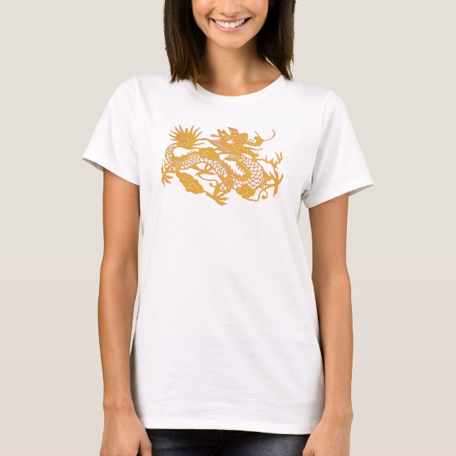 Gold Dragon T - Shirt (Vorderseite)