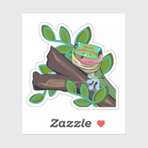 GOLD DUST DAY GECKO AUFKLEBER