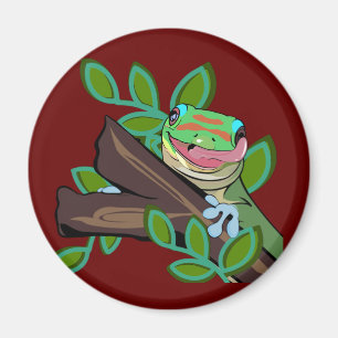 GOLD DUST DAY GECKO MAGNET