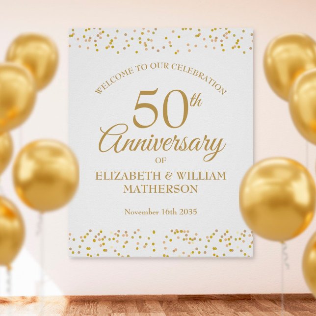 Gold Dust - Willkommenszeichen zum 50. Jubiläum Poster (Von Creator hochgeladen)