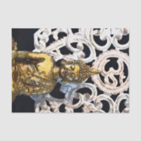 Gold Earth Buddha OM Om Ajna Medical Party