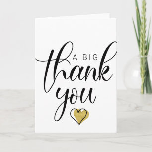 Gold Ein großes Dankeschön Danke Clipart Vielen Da Karte