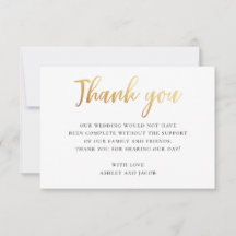 Gold einfache Typografie Hochzeit. Moderne Kalligr