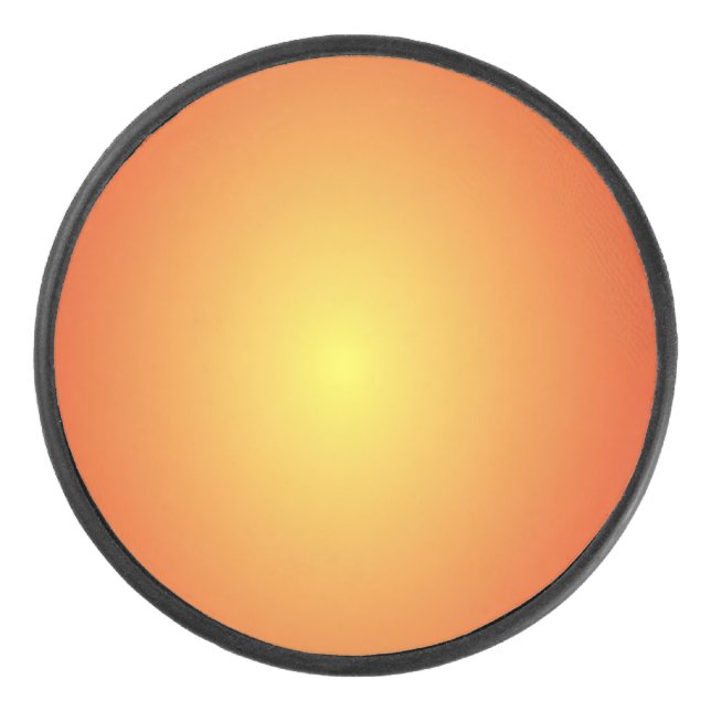 Gold Eishockey Puck (Vorderseite)