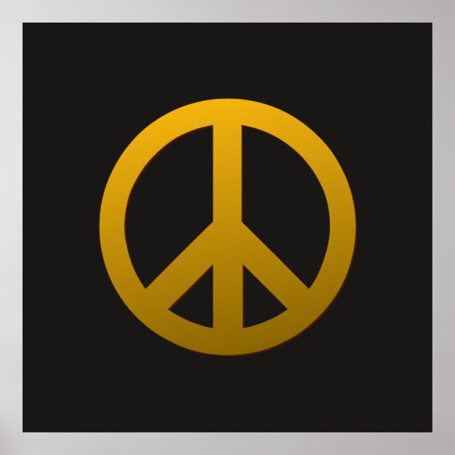 Gold Elegance 10 Print Poster (Vorne)