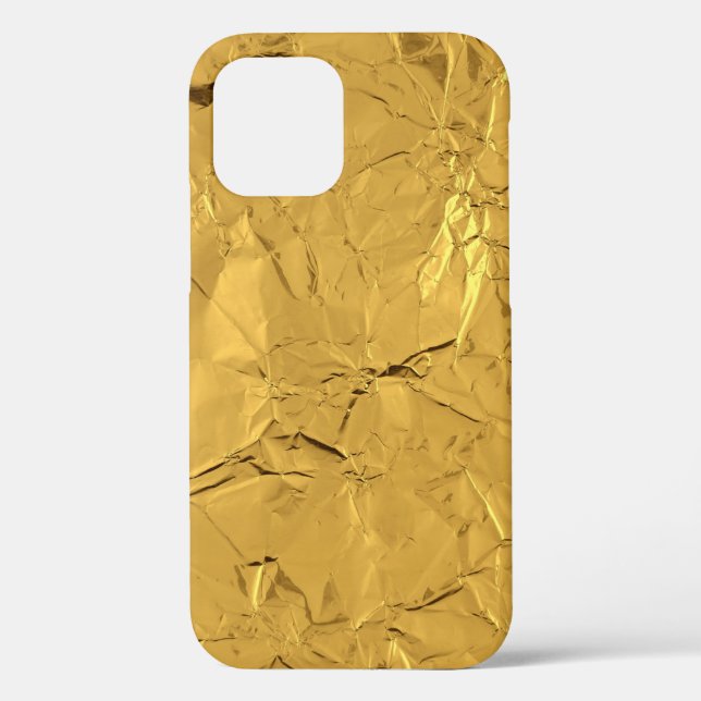 Gold Elegant Girly Chic Hübsch Glam Stilvoll Case-Mate iPhone Hülle (Rückseite)