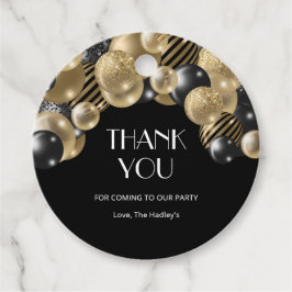 Gold Elegant Vielen Dank Geschenkanhänger