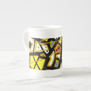 GOLD – Elegante Bone-China-Tasse 2 - GGAST Prozellantasse