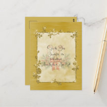 Gold Elegante Funkelnde Rahmen Save-the-Date-Karte