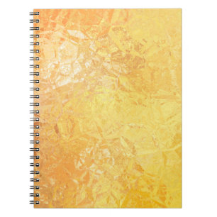 Gold Eleganz: Abstrakter Luxus-Hintergrund Notizblock