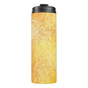 Gold Eleganz: Abstrakter Luxus-Hintergrund Thermosbecher